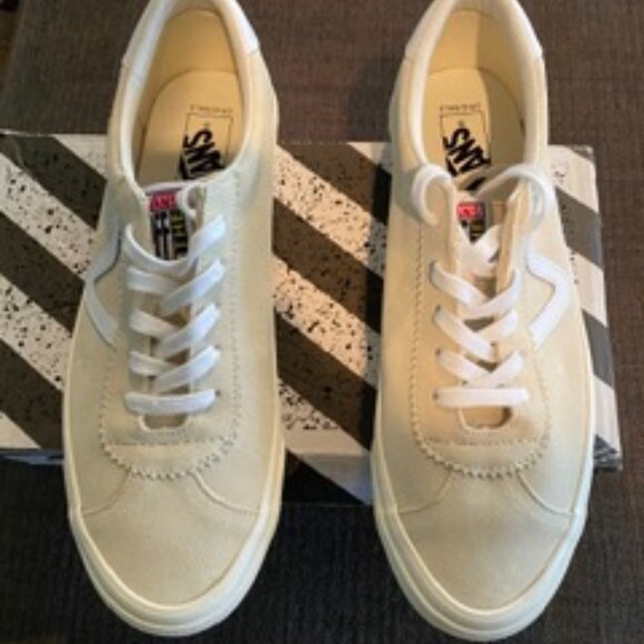 Vans OG Epoch Lx Shoes Suede Classic White Size 11 mens - Picture 1 of 7